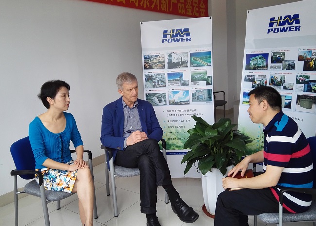 空氣絕緣環網柜專題|中國改革報主編采訪赫茲曼電力研發專家