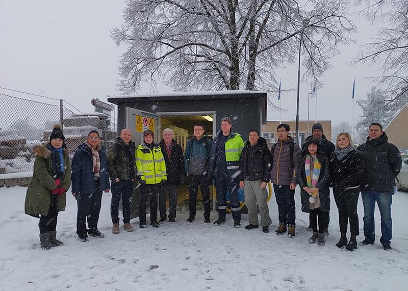 赫茲曼中國團(tuán)隊歐洲行，瑞典研發(fā)中心跨國交流學(xué)習(xí)