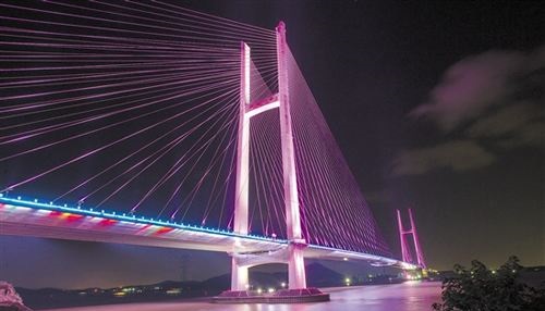 橋梁交通|低碳節能|廣東第一斜拉橋江順大橋