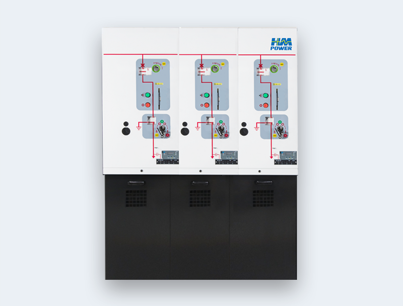 10kV常壓密封空氣絕緣開關柜/環網柜（三回路）